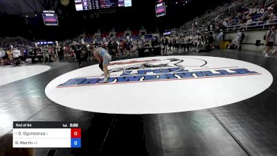 165 lbs Rnd Of 64 - David Ogunsanya, IL vs Brady Martin, KS