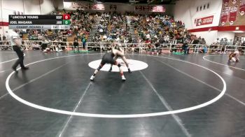 132 lbs Champ. Round 2 - Joel Magana, Jackson Hole vs Lincoln Young, Rock Springs