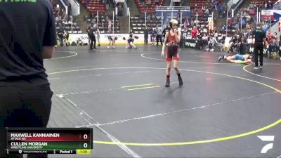 75 lbs Cons. Round 4 - Cullen Morgan, Wrestling University vs Maxwell Kanniainen, Attack WC