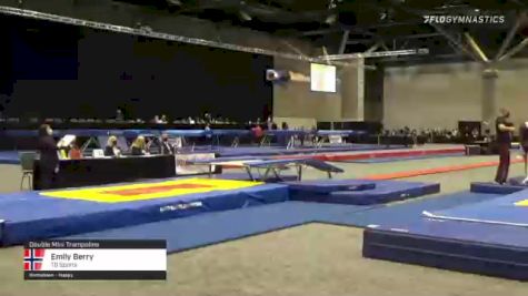 Emily Berry - Double Mini Trampoline, TG Sports - 2021 USA Gymnastics Championships