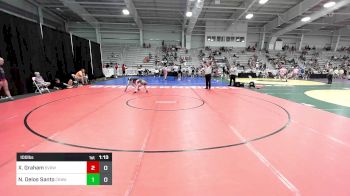 100 lbs Rr Rnd 1 - Xuan Graham, Steel Valley Vixens vs Naiya Delos Santo, CKWA