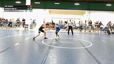 120 lbs Consi Of 8 #1 - Roy Barak, FL vs Patrick Pina III, AZ