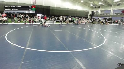 150 lbs Cons. Sub-quarters - Ericson (EJ) Coney, YIC vs Holden Kopari, Dickinson Wrestling Club