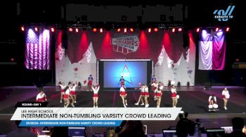 Lee High School - Intermediate Non-Tumbling Varsity Crowd Leading [2024 Intermediate Non-Tumbling Varsity Crowd Leading Day 1] 2024 NCA State of Texas Championship