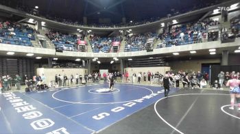 140 lbs Champ. Round 2 - Jordyn Slager, Aurora (Metea Valley) vs Zaniah Manuel, Decatur (Eisenhower)