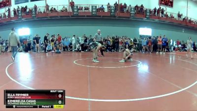 117 lbs Champ. Round 1 - Ezmerelda Casas, Valparaiso Wrestling Club vs Ella Frymier, Husky Wrestling Club