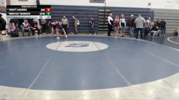 117 lbs 3rd Place Match - Rhett Aguero, Snake River Wrestling Club vs Bentley Maddox, Brothers Of Steel Wrestling Club