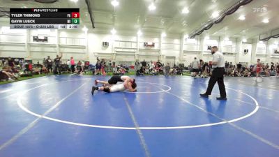 O-220 lbs Quarterfinal - Tyler Thimons, PA vs Gavin Lueck, MI