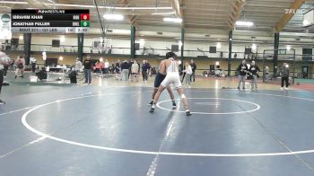 157 lbs Consi Of 8 #2 - Ibrahim Khan, Rider - UNATT vs Jonathan Fuller, Drexel