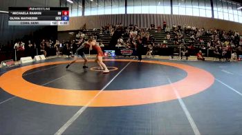 59kg Cons. Semi - Michaela Rankin, Brock WC vs Olivia Mathezer, Brock WC