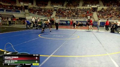 D2-190 lbs Cons. Round 3 - Bryce Bacon, Raymond Kellis vs Athan Ferber, Campo Verde