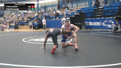 197 lbs Semifinal - Preston Hagel, Pratt Community College vs Tyzel Zachry, Northern Oklahoma College