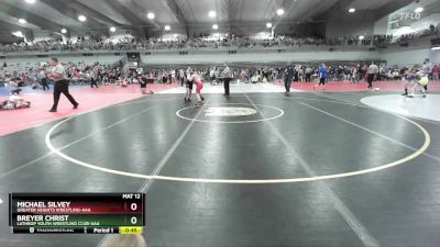 120 lbs Cons. Semi - Breyer Christ, Lathrop Youth Wrestling Club-AAA vs Michael Silvey, Greater Heights Wrestling-AAA