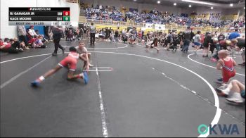 84 lbs Final - Bj Gahagan Jr, Raw Wrestling Club vs Kace Moore, Collinsville Cardinal Youth Wrestling