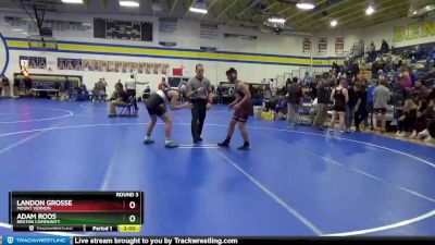JV-19 lbs Round 3 - Landon Grosse, Mount Vernon vs Adam Roos, Benton Community