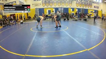 190 lbs Cons. Round 2 - James Mitchell, Santa Fe High School vs Kayden Gallo, Zephyrhills Christian