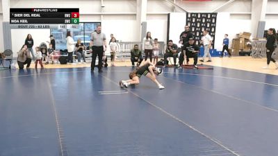 63 lbs Semis - Sier Del Real, Ridge Wrestling Club vs Noa Keil, Shootbox Wrestling Club
