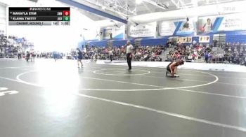 125 lbs Champ. Round 1 - Elaina Twitty, Junction City vs Makayla Etim, Shawnee Mission North