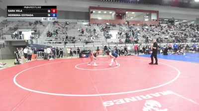 U23 Women - 55 lbs Cons. Round 3 - Sara Vela, CA vs Herminia Estrada, CA