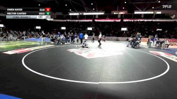 132 lbs Cons. Round 2 - Owen Hayes, Selah vs Hector Castro, Meadowdale