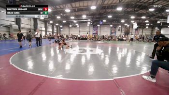 113 lbs Rr Rnd 1 - Brayden Abrams, Gold Medal Wrestling Club - Easton vs Issac Jung, MF Army