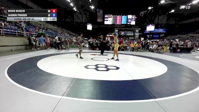 144 lbs Cons. Rd Of 64 - Bode Busch, KS vs Jaiden Finger, AZ