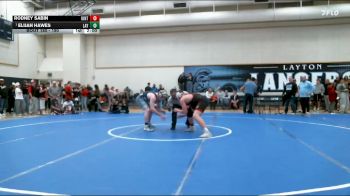 190 lbs Quarterfinal - Elijah Hawes, Layton vs Rodney Sabin, Uintah