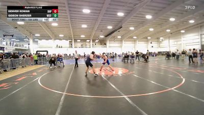 154 lbs Consi Of 16 #2 - Denver Rowan, Shipbuilders WC vs Gideon Sherzer, Westerly