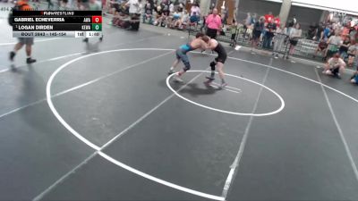 145-154 lbs Champ. Round 1 - Logan Dirden, Herrin Tigers WC vs Gabriel Echeverria, Askren Wrestling Academy
