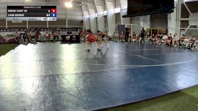 157 lbs Brian Hart Jr., Illinois vs Liam Weber, Iowa Blue