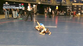 55 lbs 5th Place - Ami Konte, Norristown vs Amia Miller-Weston, Grove City