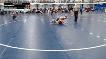 Silver 133 lbs Cons. Round 3 - Gavin Hanrahan, Wisconsin-Eau Claire vs Tyson Bruce, Augustana (IL)