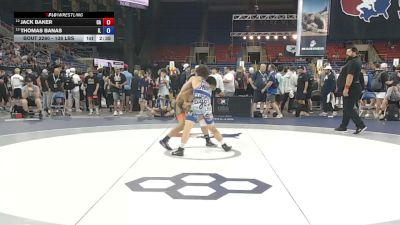 138 lbs Quarters - Jack Baker, California vs Thomas Banas, Illinois