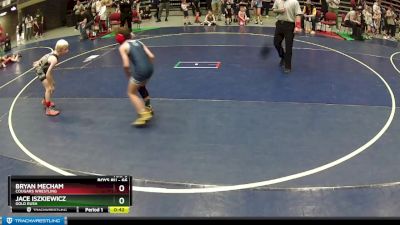 66 lbs Cons. Round 4 - Jace Iszkiewicz, Gold Rush vs Bryan Mecham, Cougars Wrestling
