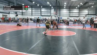 113 lbs Allday - Eli Sheets, WAXHAW WRESTLING vs Matthew Akins, PINECREST
