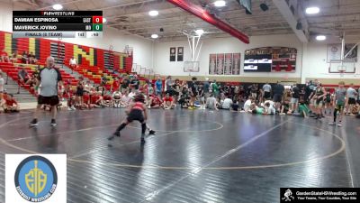 Youth-60 lbs Finals (8 Team) - Maverick Jovino, Mount Olive vs Damian Espinosa, Easton (PA)