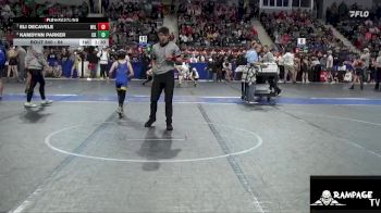 64 lbs Quarterfinal - Eli Decavele, Wildcat vs Kamdynn Parker, Chaparral Kids
