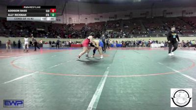 200 lbs Consi Of 16 #2 - Addison Bass, Elgin Wrestling vs Ally Rickman, Stillwater Wrestling