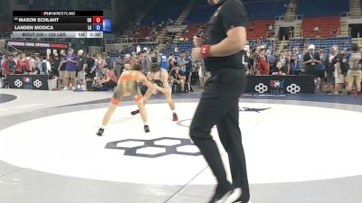 120 lbs Champ. Rd Of 128 - Mason Schlaht, California vs Landen Modica, Louisiana