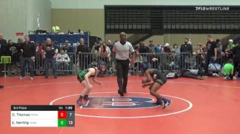 73 lbs 3rd Place - Dominic Thomas, POWA ES vs Eli Herring, Minion Black ES