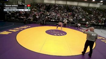 5A 155 lbs Quarterfinal - Daisy Fackrell, Clearfield vs Brooke Gehring, Springville