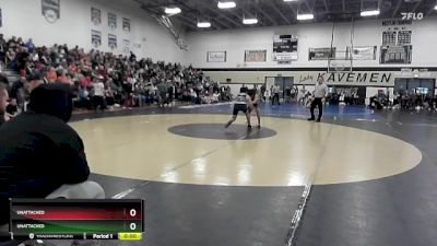 145 lbs Champ. Round 1 - Koji Thompson, Treasure Valley Catholic Schools vs Jesus Hernandez, East Valley Middle School