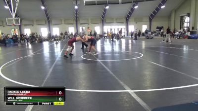 141 lbs Cons. Round 4 - Parker Loera, Gannon University vs Will Brodbeck, Hiram College