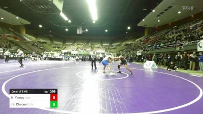 159 lbs Consi Of 8 #2 - Nicholas Yamas, Coalinga vs Samuel Chacon, Clovis