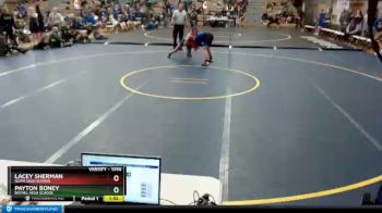 135 lbs Round 4 - Payton Boney, Bethel High School vs Lacey Sherman, Nome High School