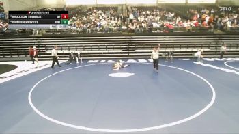 5A 144 lbs Champ. Round 1 - Braxton Trimble, Westfield vs Hunter Privett, Hunter