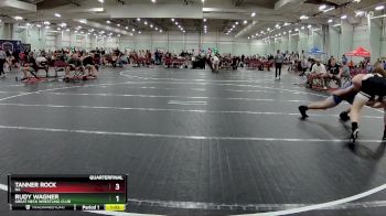 190 lbs Quarterfinal - Rudy Wagner, Great Neck Wrestling Club vs Tanner Rock, NA