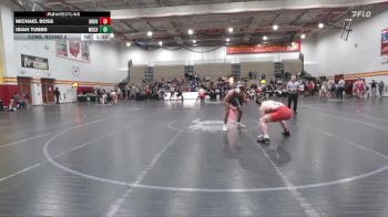 165 lbs Cons. Round 2 - Isiah Tubbs, Mechanicsburg vs Michael Boss, Brecksville B