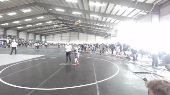 46 lbs Rr Rnd 4 - Isaac Estrada, Top Rank vs Isaiah Lopez, Black Fox Wrestling Academy