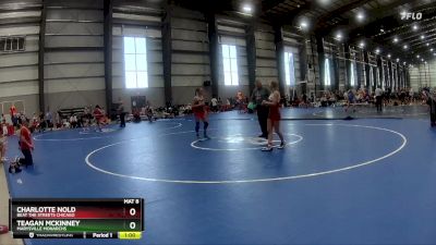 100 lbs Quarterfinal - Teagan McKinney, Marysville Monarchs vs Charlotte Nold, Beat The Streets Chicago